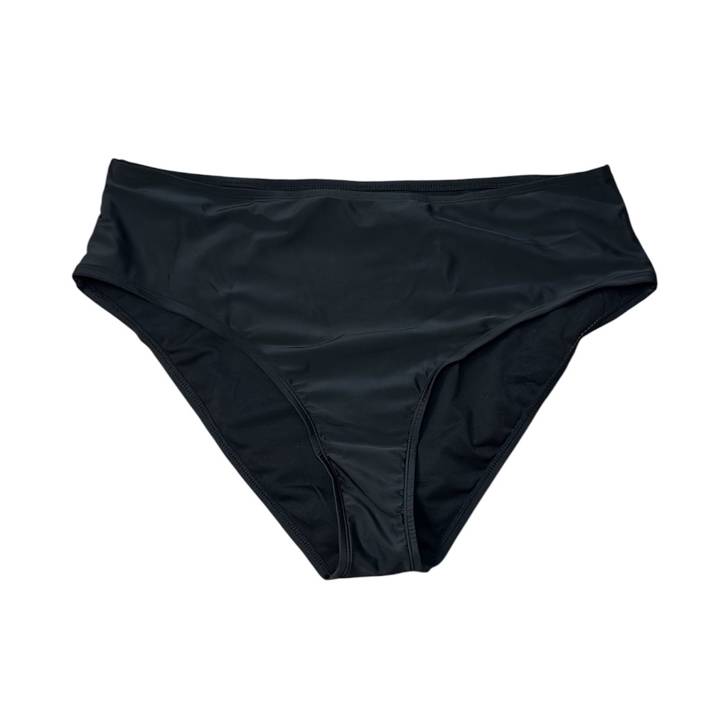 Plus Size High Waisted Swim Bottoms